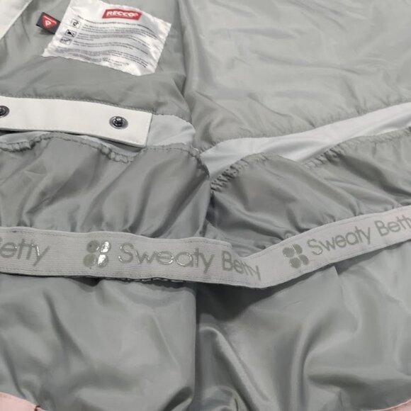 Sweaty Betty Method Hybrid Ski Jacket Faux Fur Hood Women's M, No Belt - Picture 10 of 15